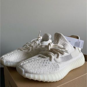 NWT Adidas Yeezy 350 V2 in color “Bone” • men’s size 5.5 (women’s 7.5)